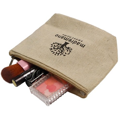 Jute Toiletry Pouch